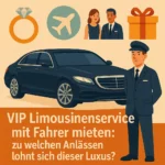 VIP Limousinenservice mit Fahrer mieten: zu welchen Anlässen lohnt sich dieser Luxus?