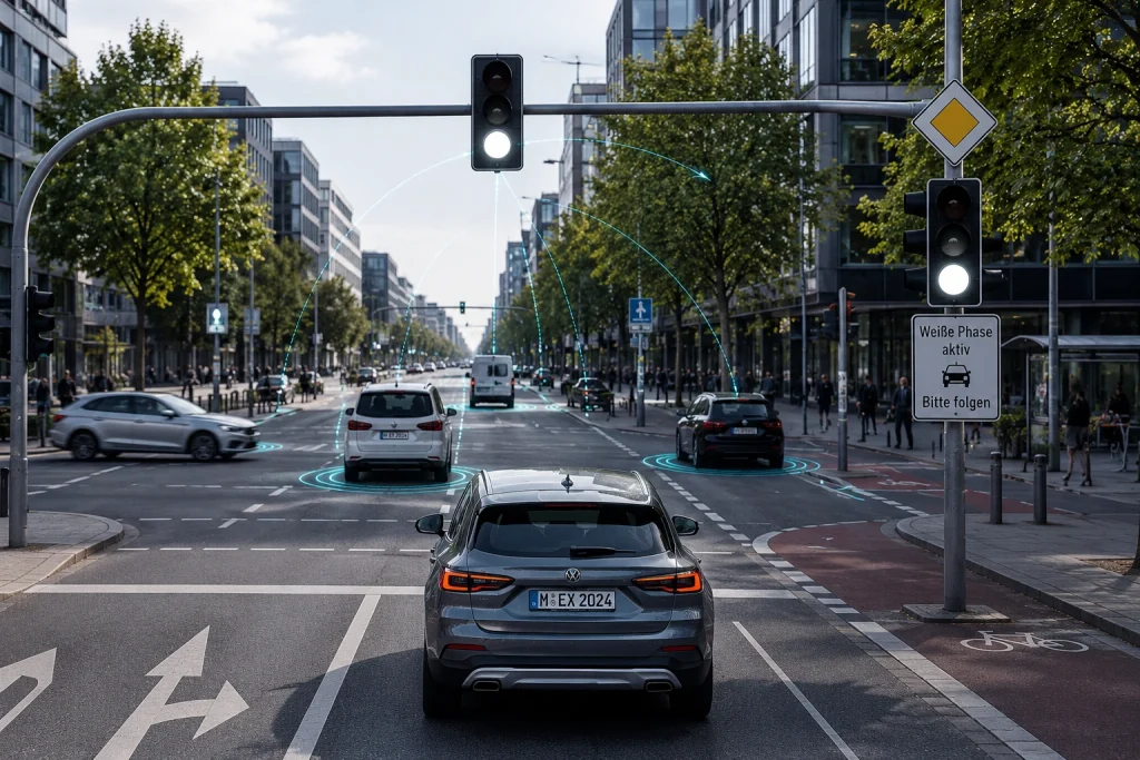 Autonomes Fahren und intelligente Ampeln